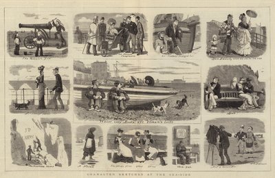 Character Sketches at the Sea-Side by John Charles Dollman